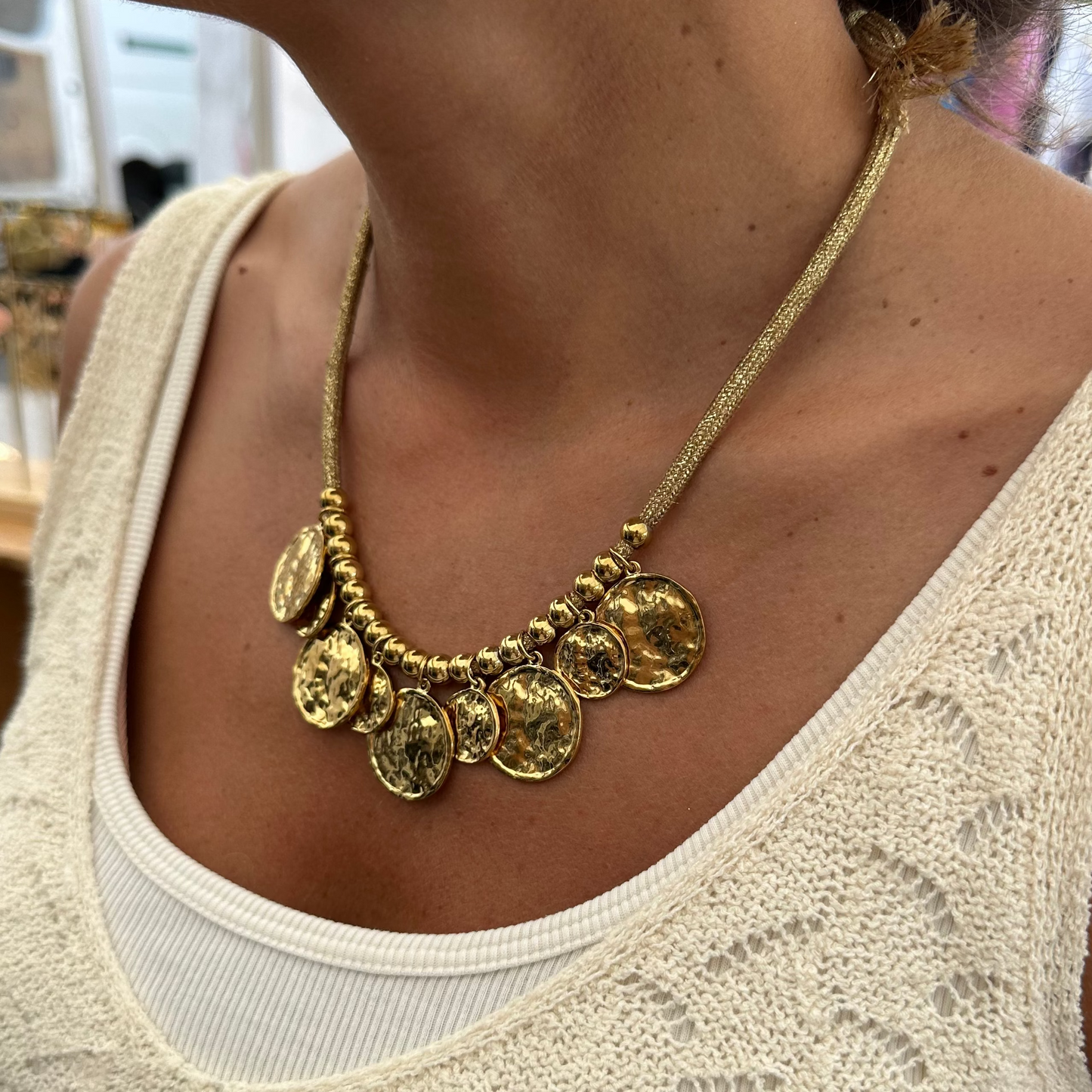 Collier pampille