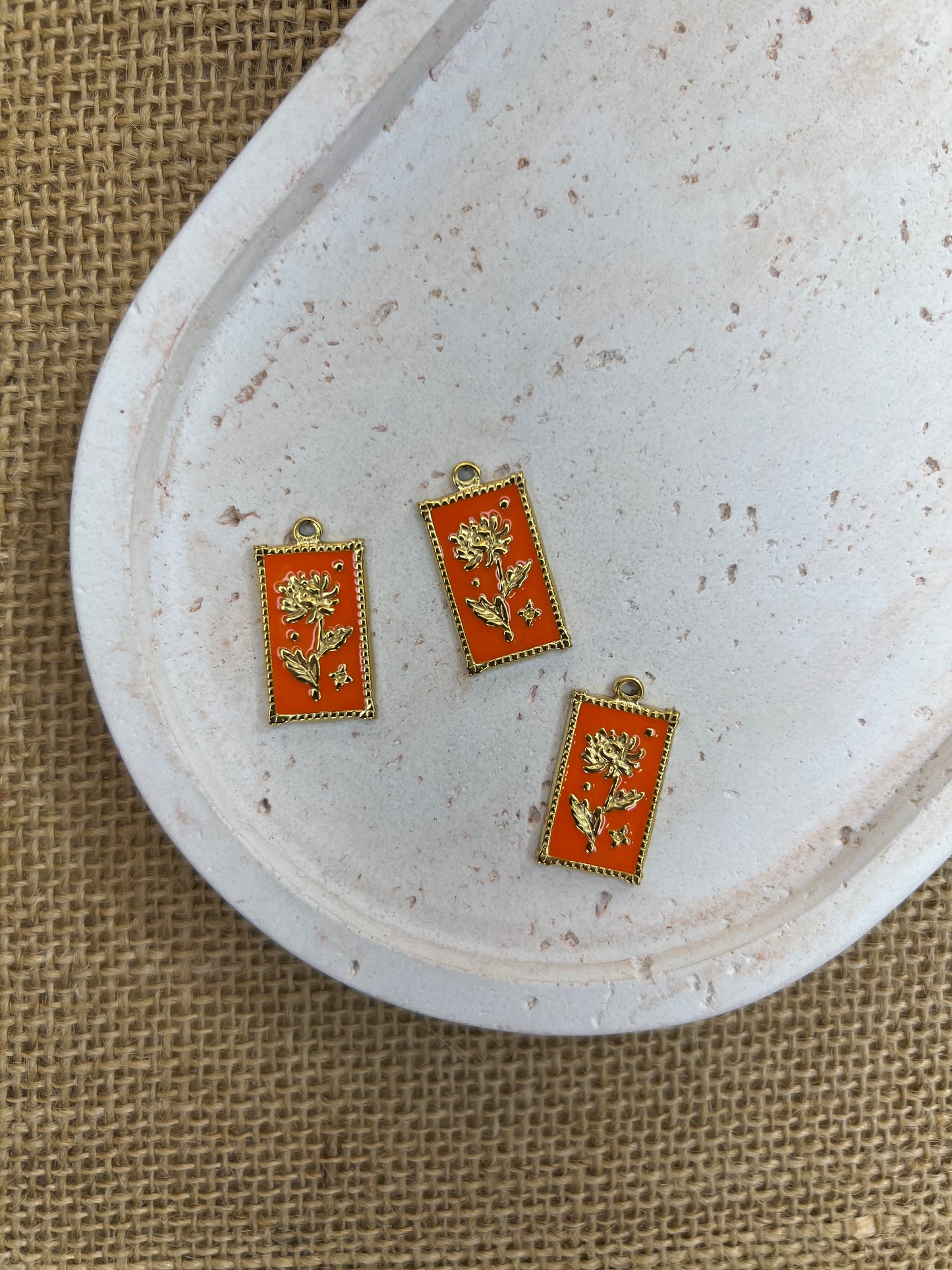 Orange - charms