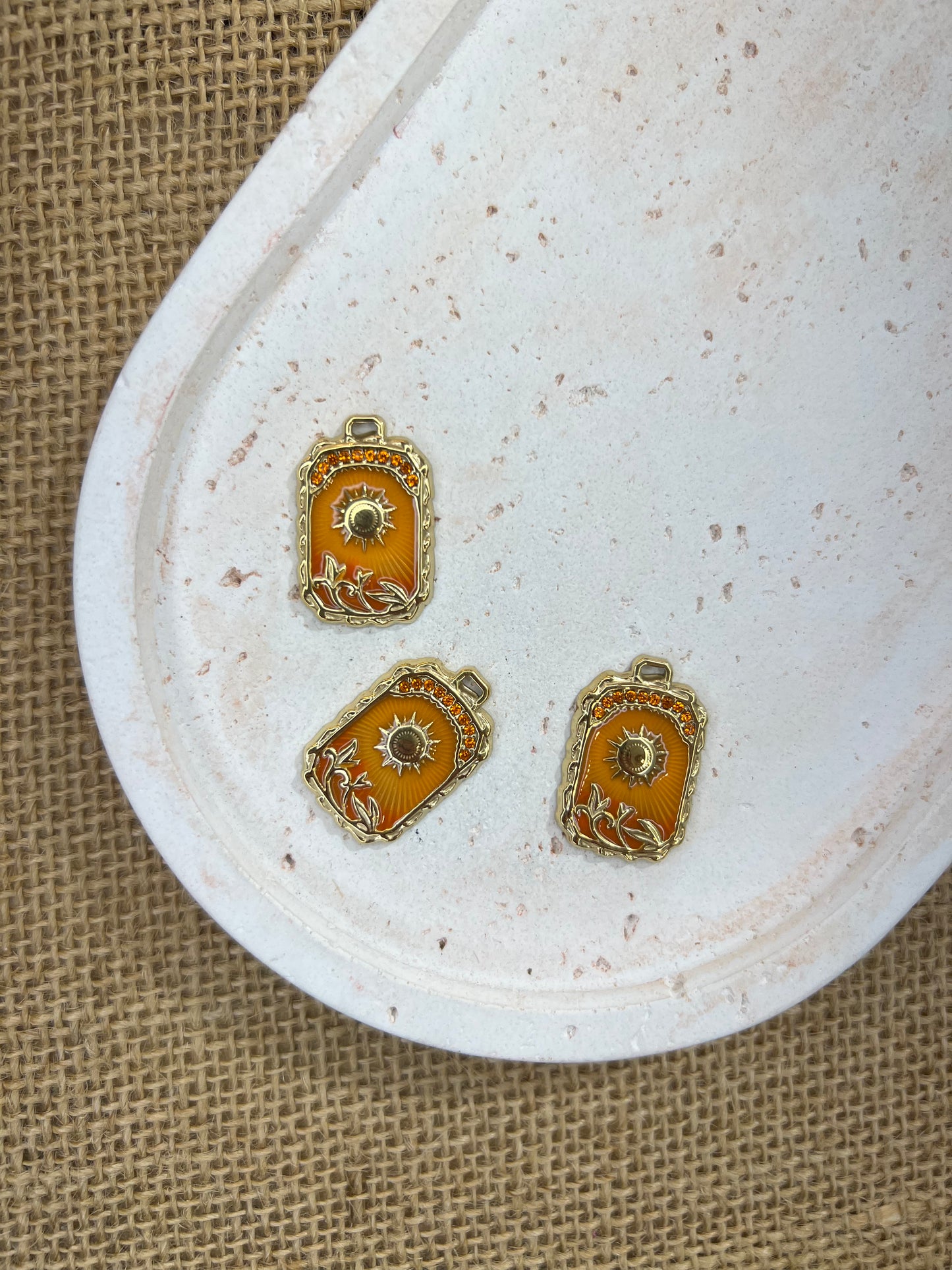 Orange - charms