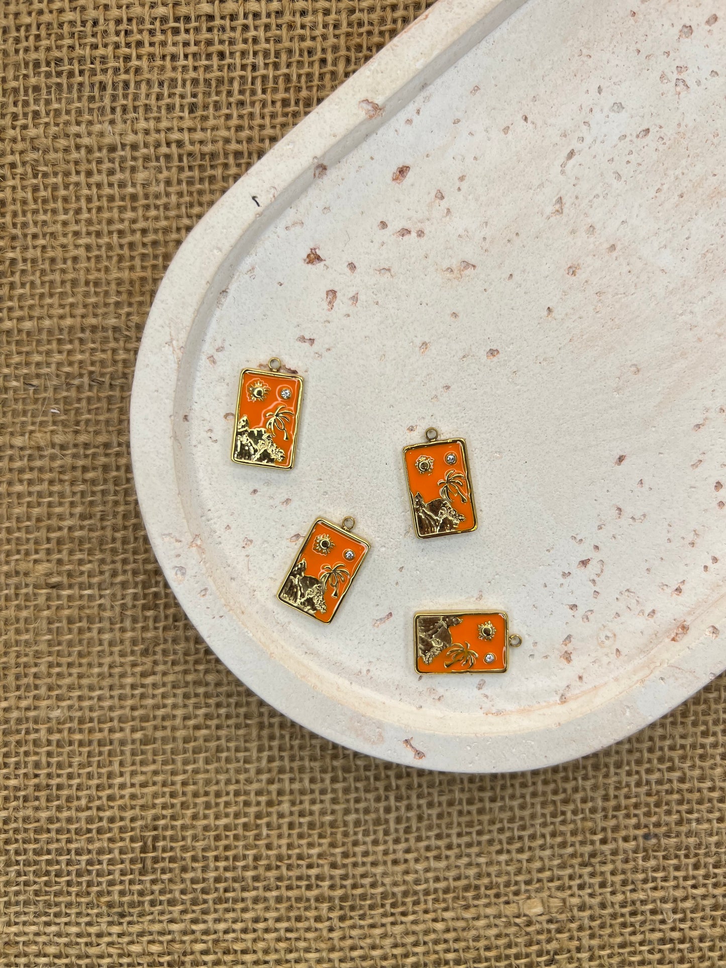 Orange - charms
