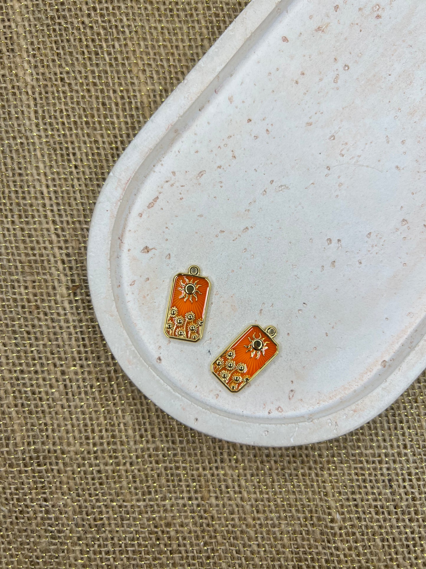 Orange - charms