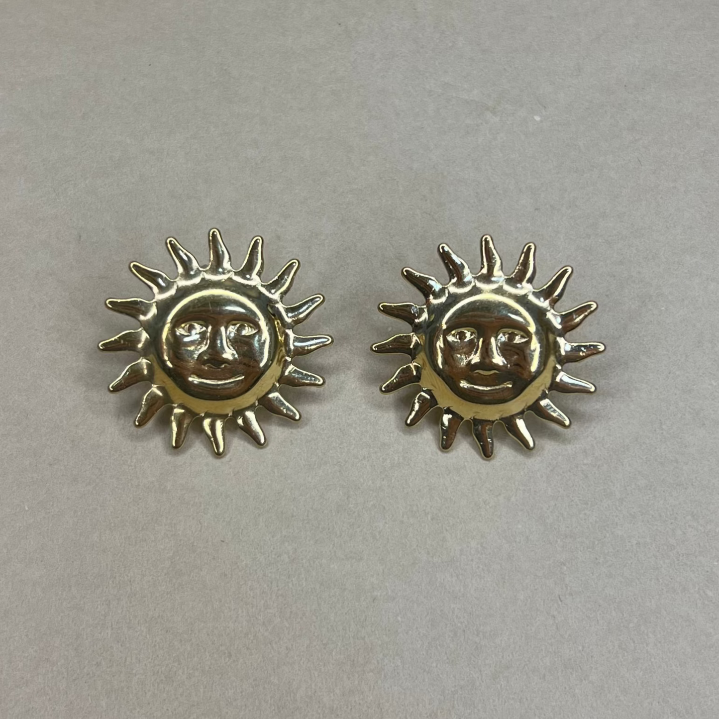 Soleil - boucles d'oreilles
