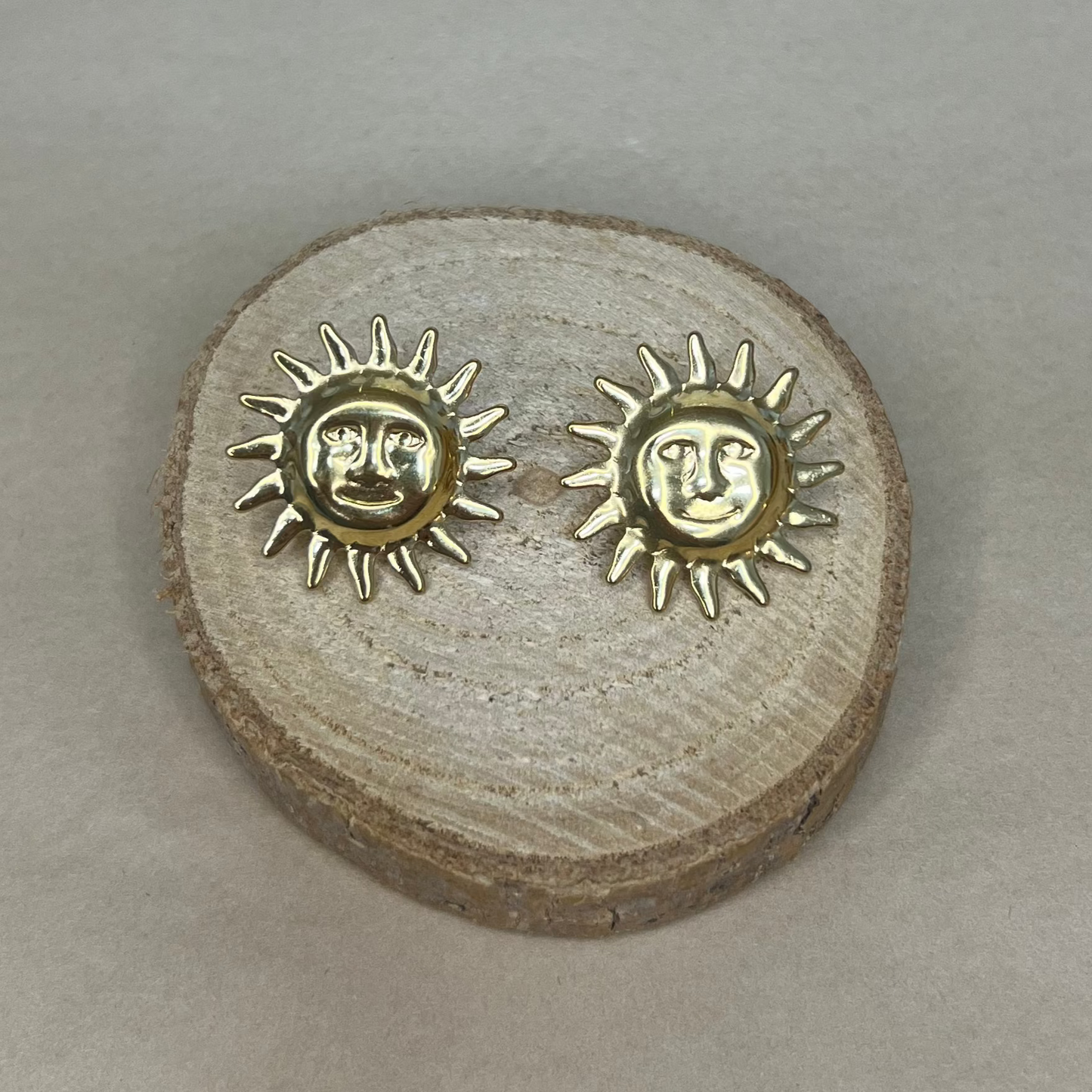 Soleil - boucles d'oreilles
