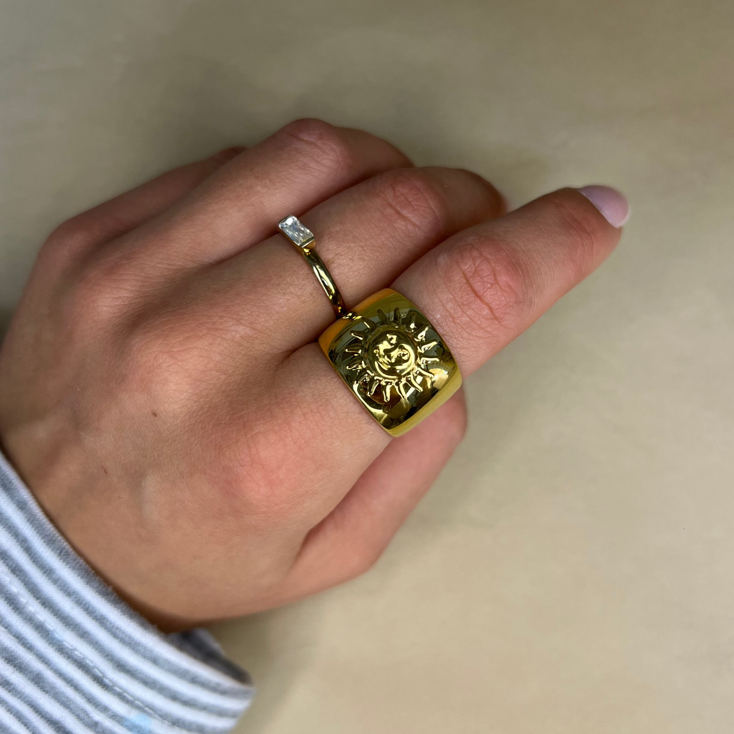 Soleil - bague