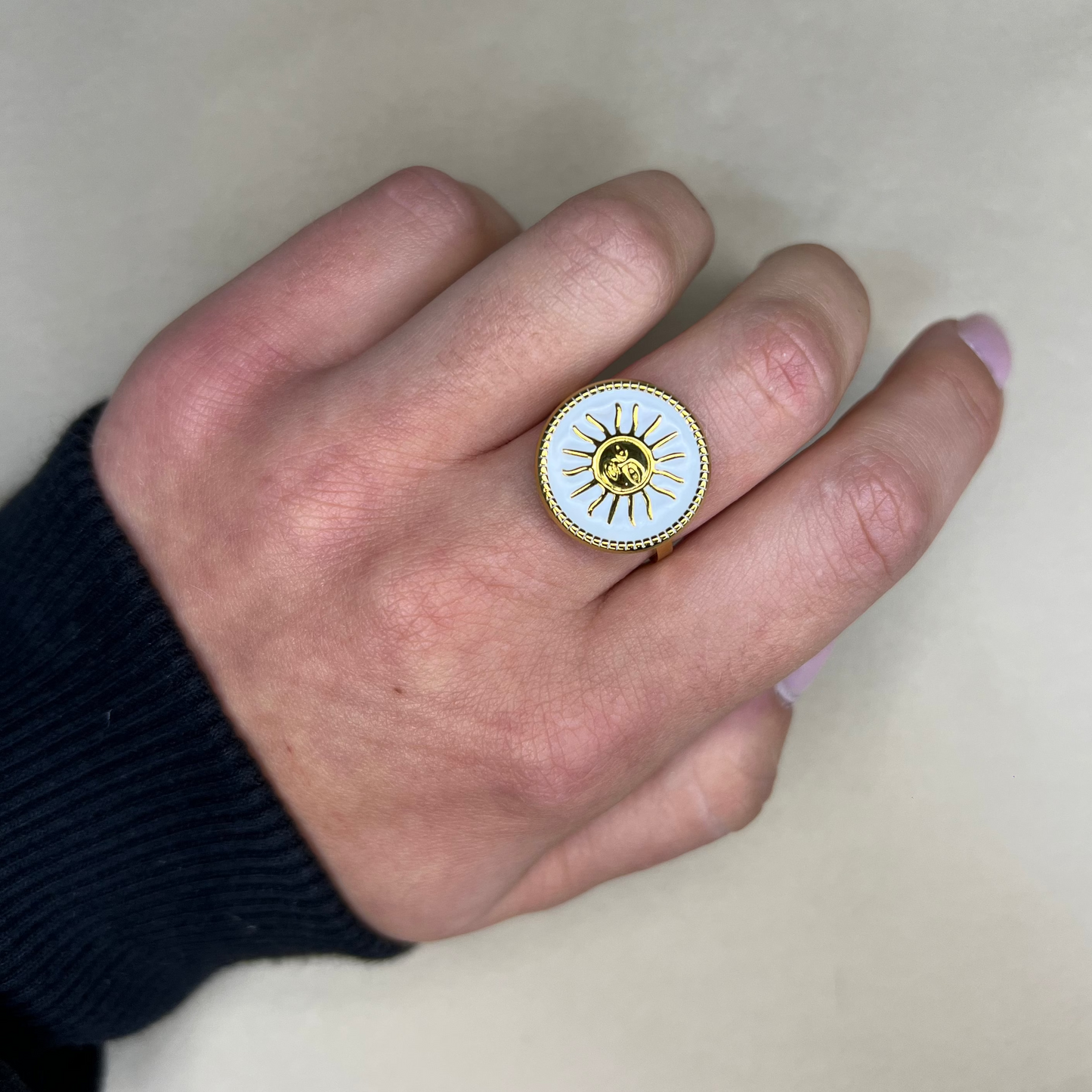 Soleil - bague