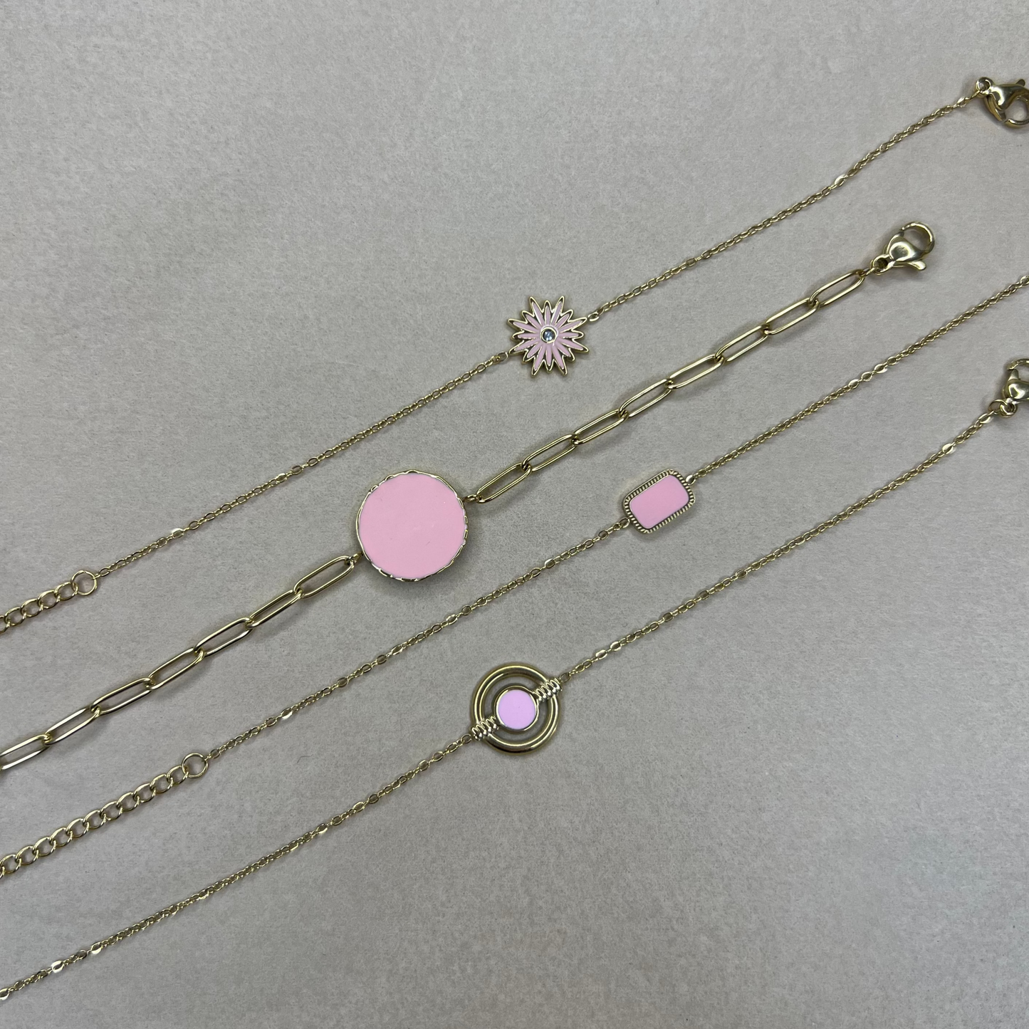 Simple rose - bracelet