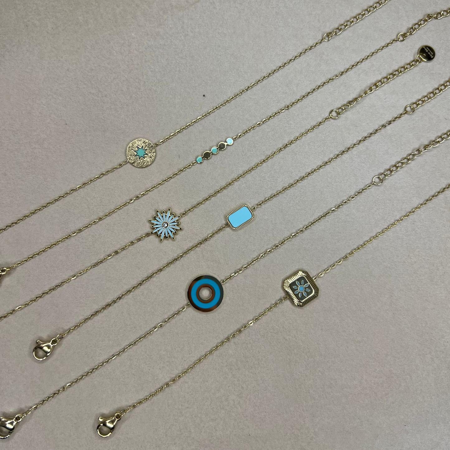 Simple turquoise - bracelet