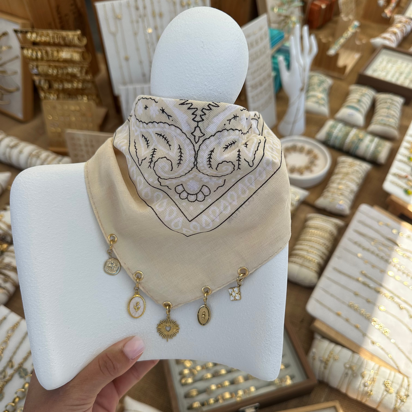 Bandana beige