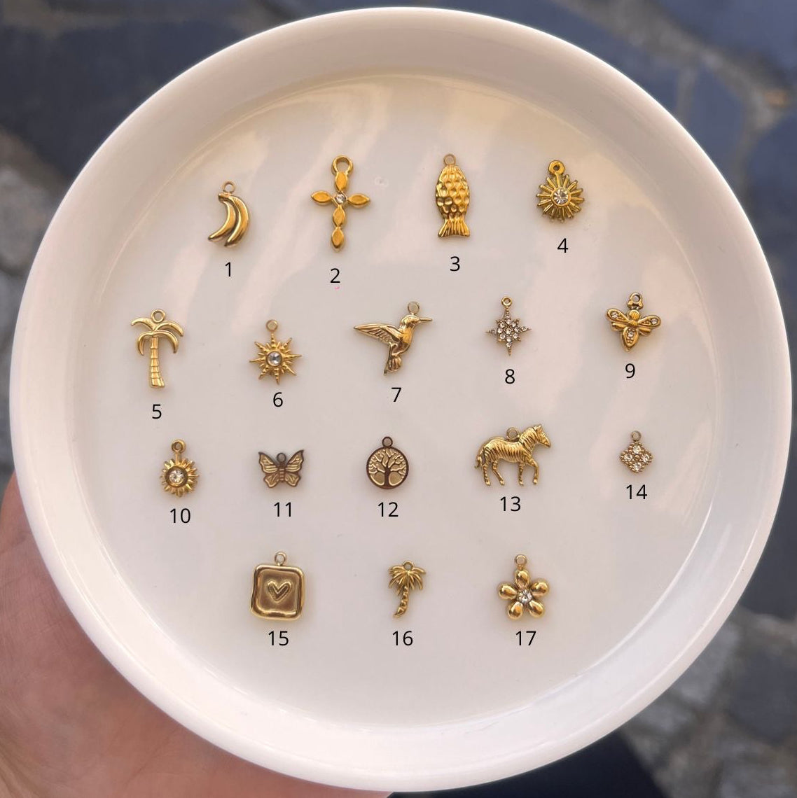 Mini doré - charm