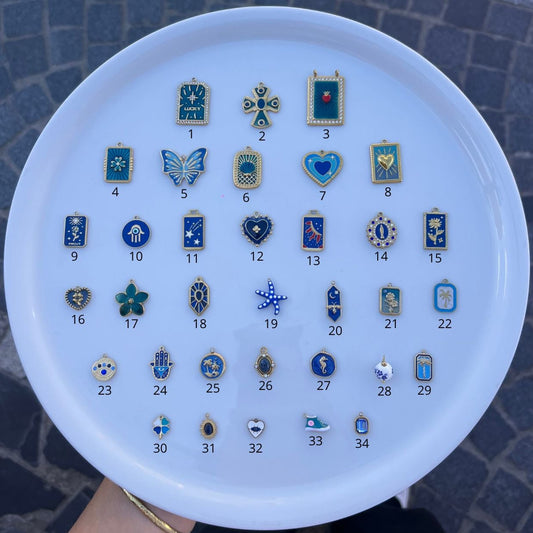 Bleu marine - charm