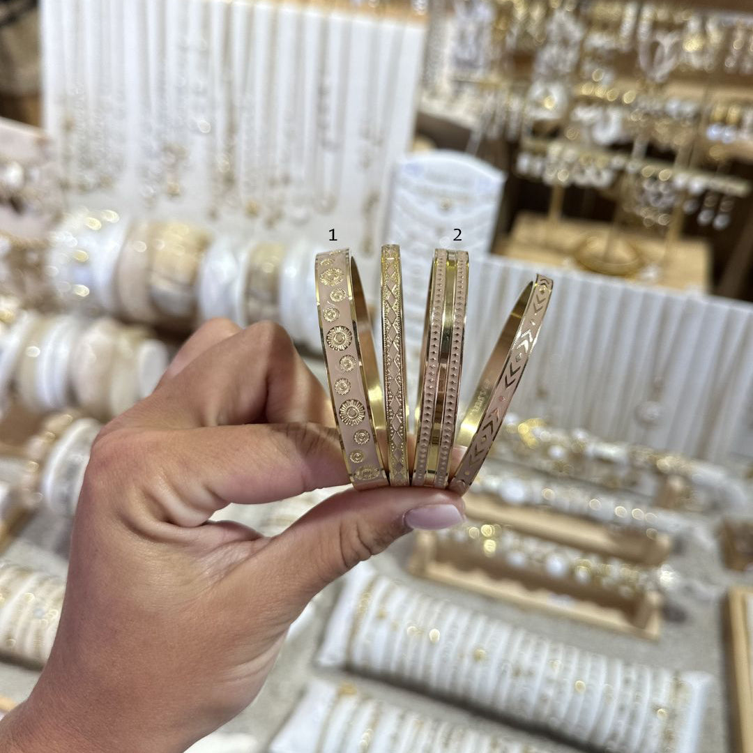 Jonc signature beige