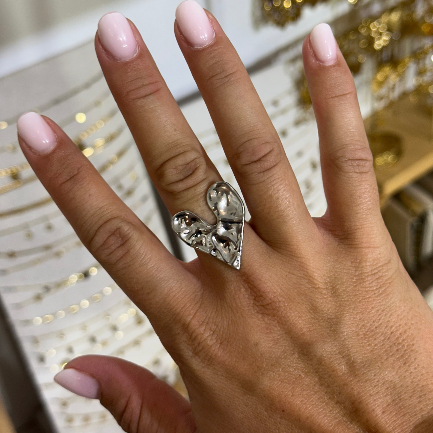 Bague cœur