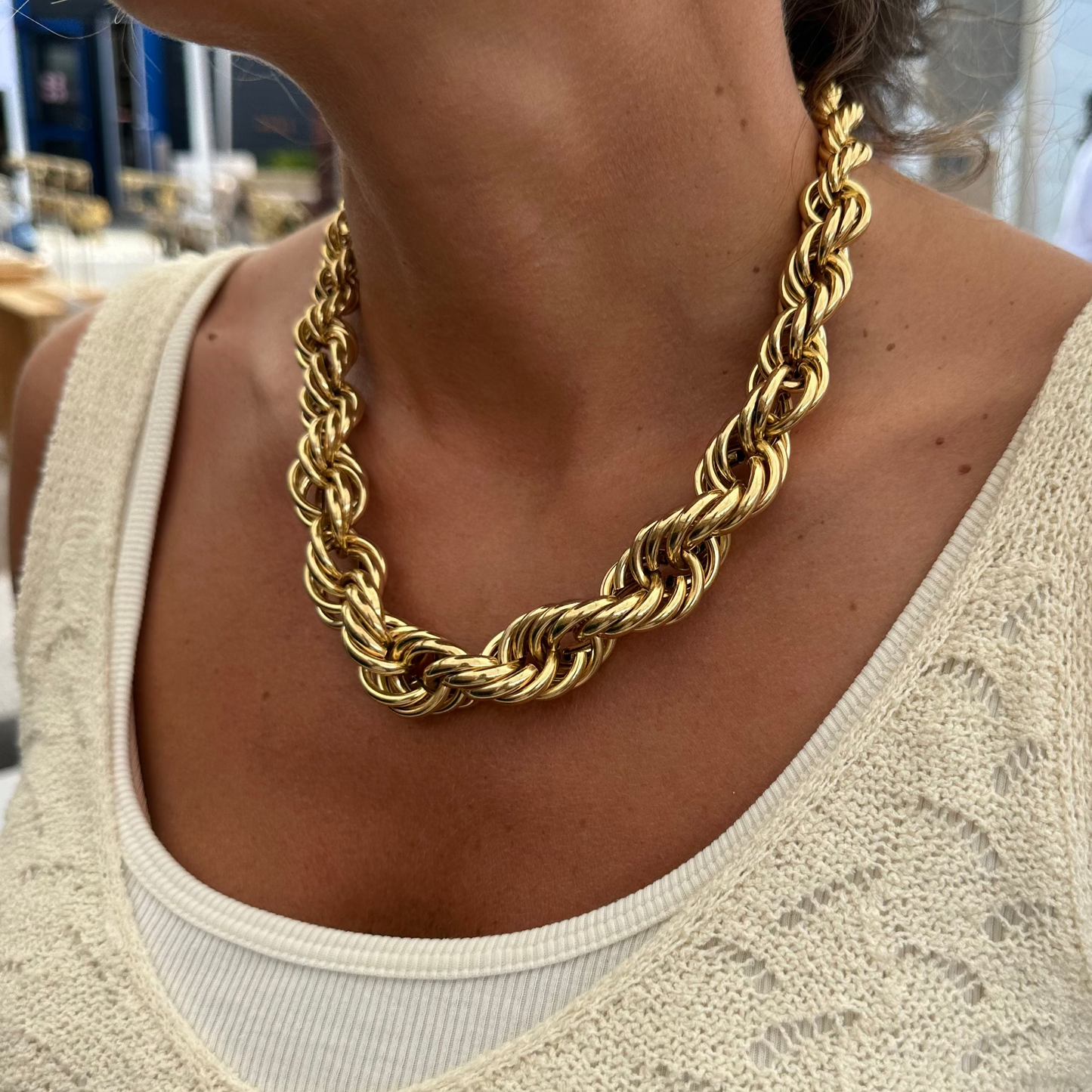 Collier torsadé