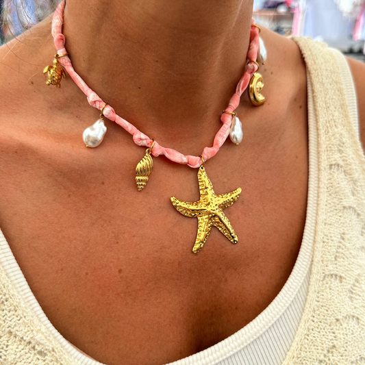 Collier lana rose