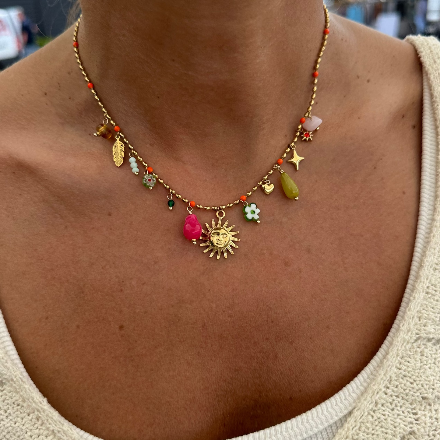 Collier printemps