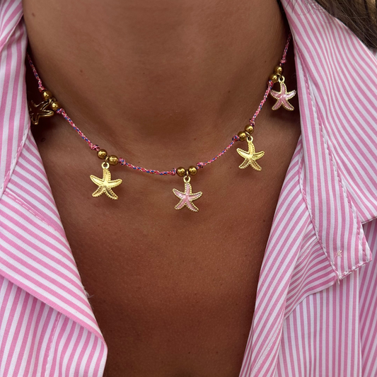 collier rose