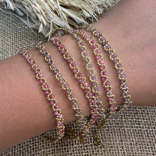Amitié Rose - Bracelet