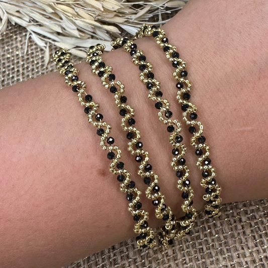 Amitié noir - Bracelet