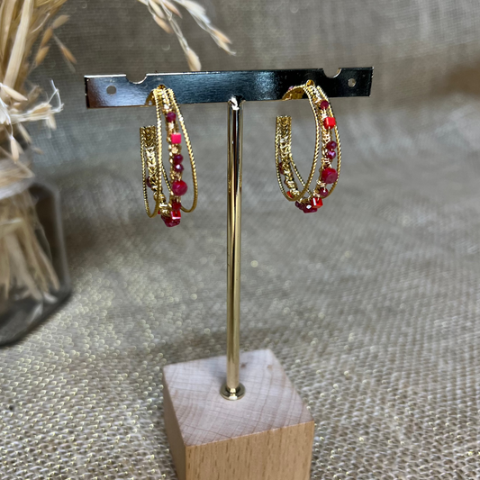 Léonie - boucles d'oreilles