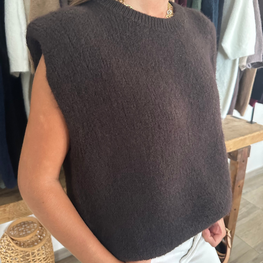 Pull épaulette