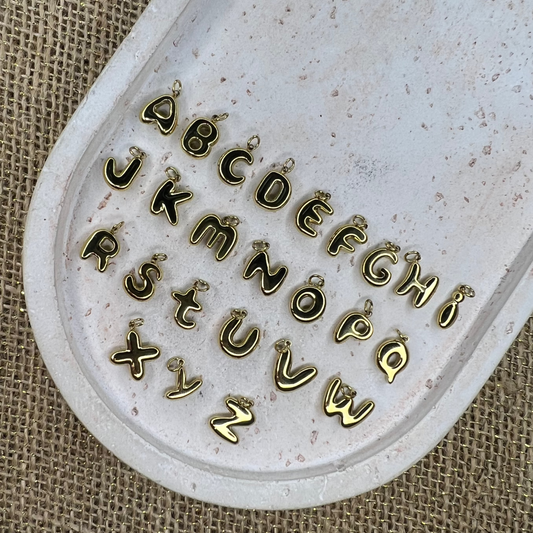 Lettre bulle - charms