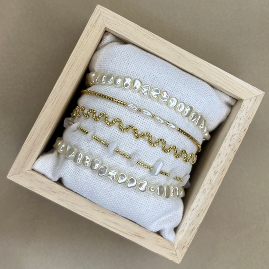 Ensemble blanc - Bracelet