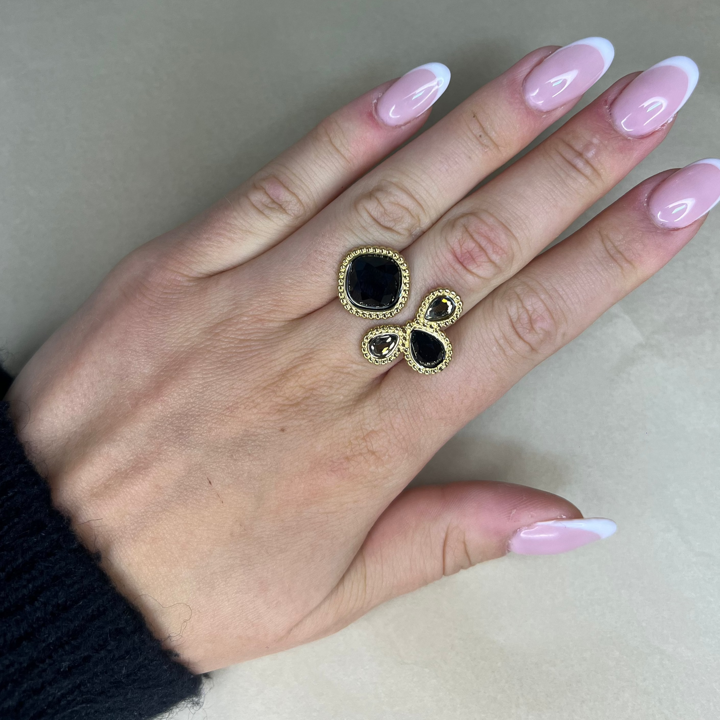 Lola noir - Bague