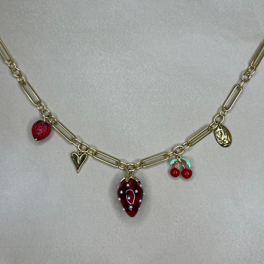 Fraise - collier