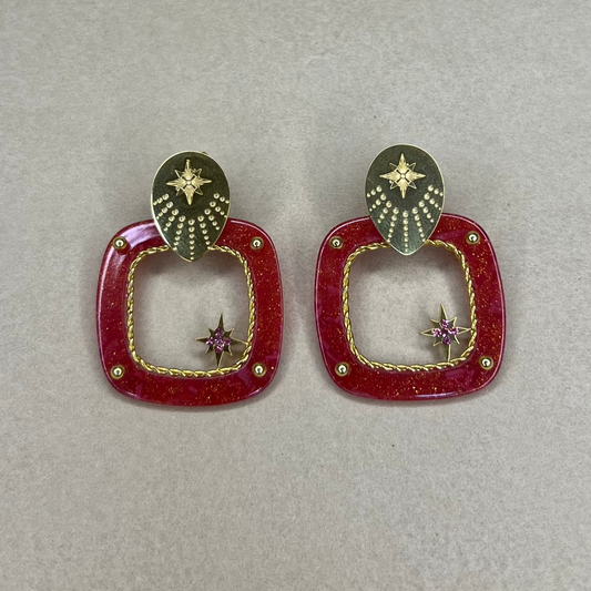 Astro - boucles d'oreilles