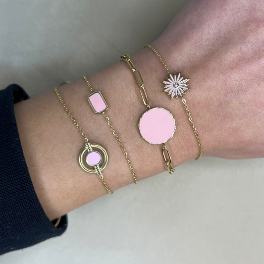 Simple rose - bracelet