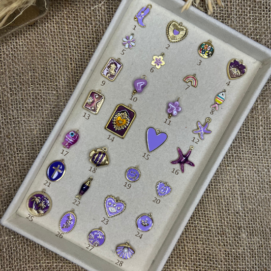 Mauve - charms