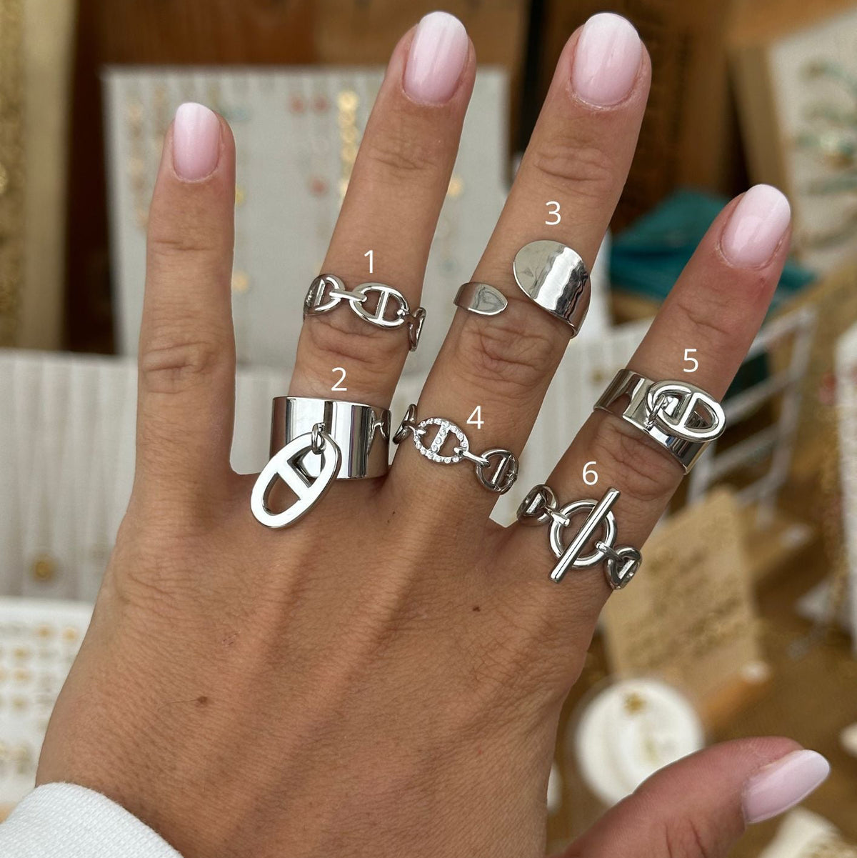 Bague argent