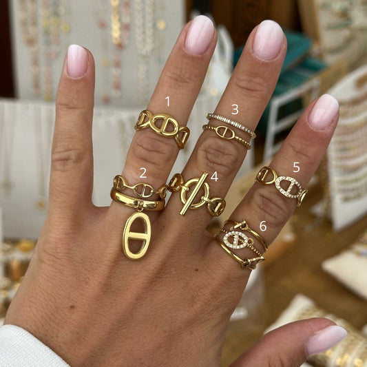 Bague marine